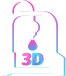  3Desen, 3D Teknoloji ve yaratıcılığın buluşma noktası. Logo